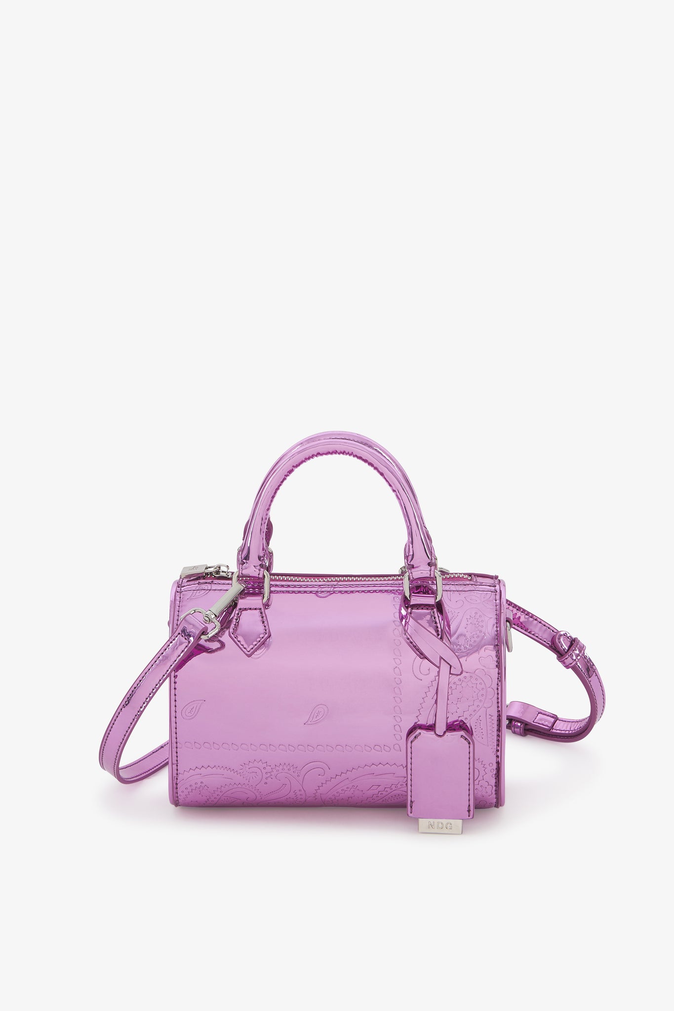 Mini Daily Metal Pink Paisley