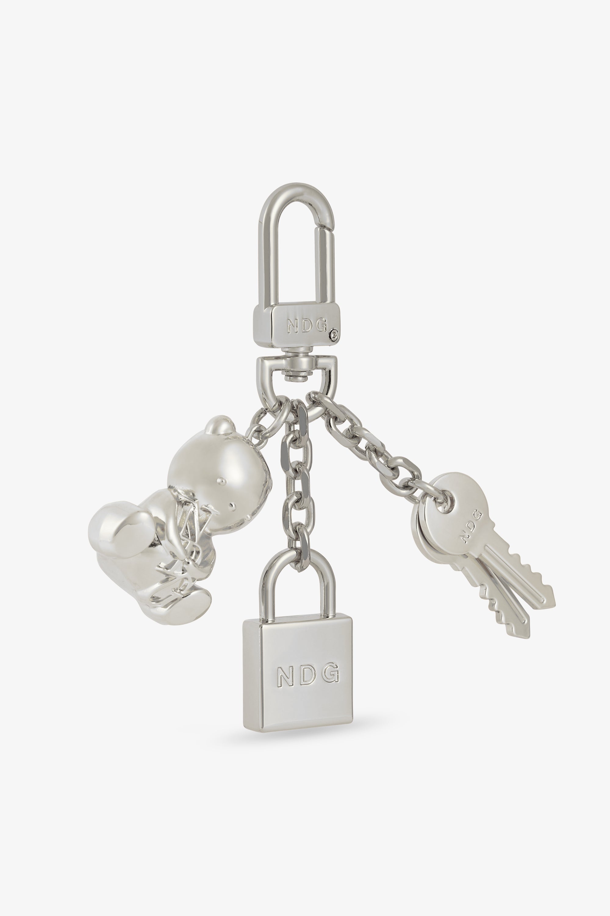 Set 01 Silver Keychain – NDG PARIS GLOBAL