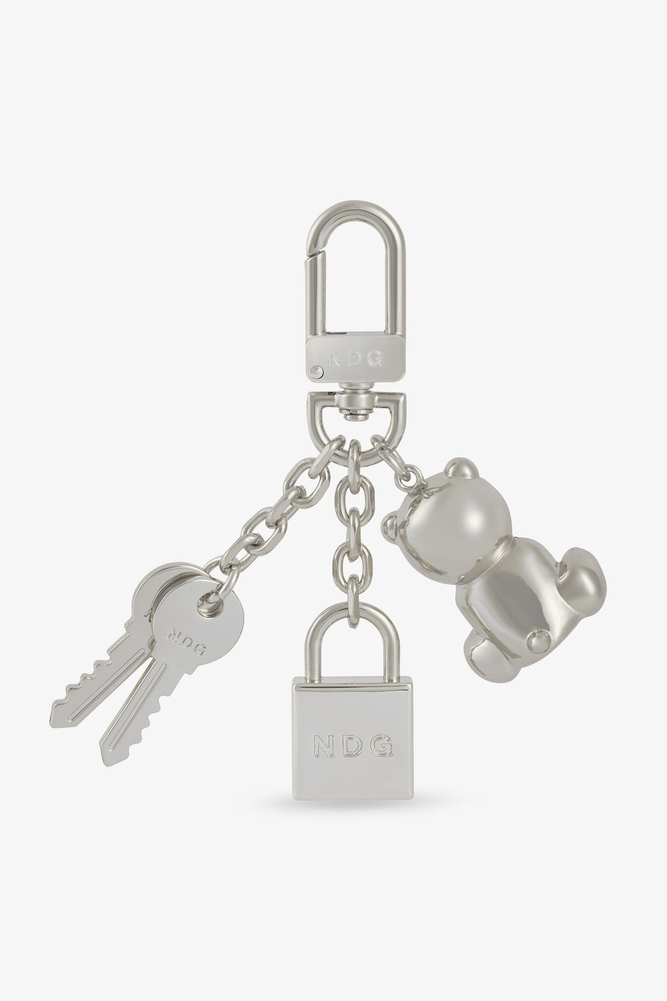 Set 01 Silver Keychain – NDG PARIS GLOBAL