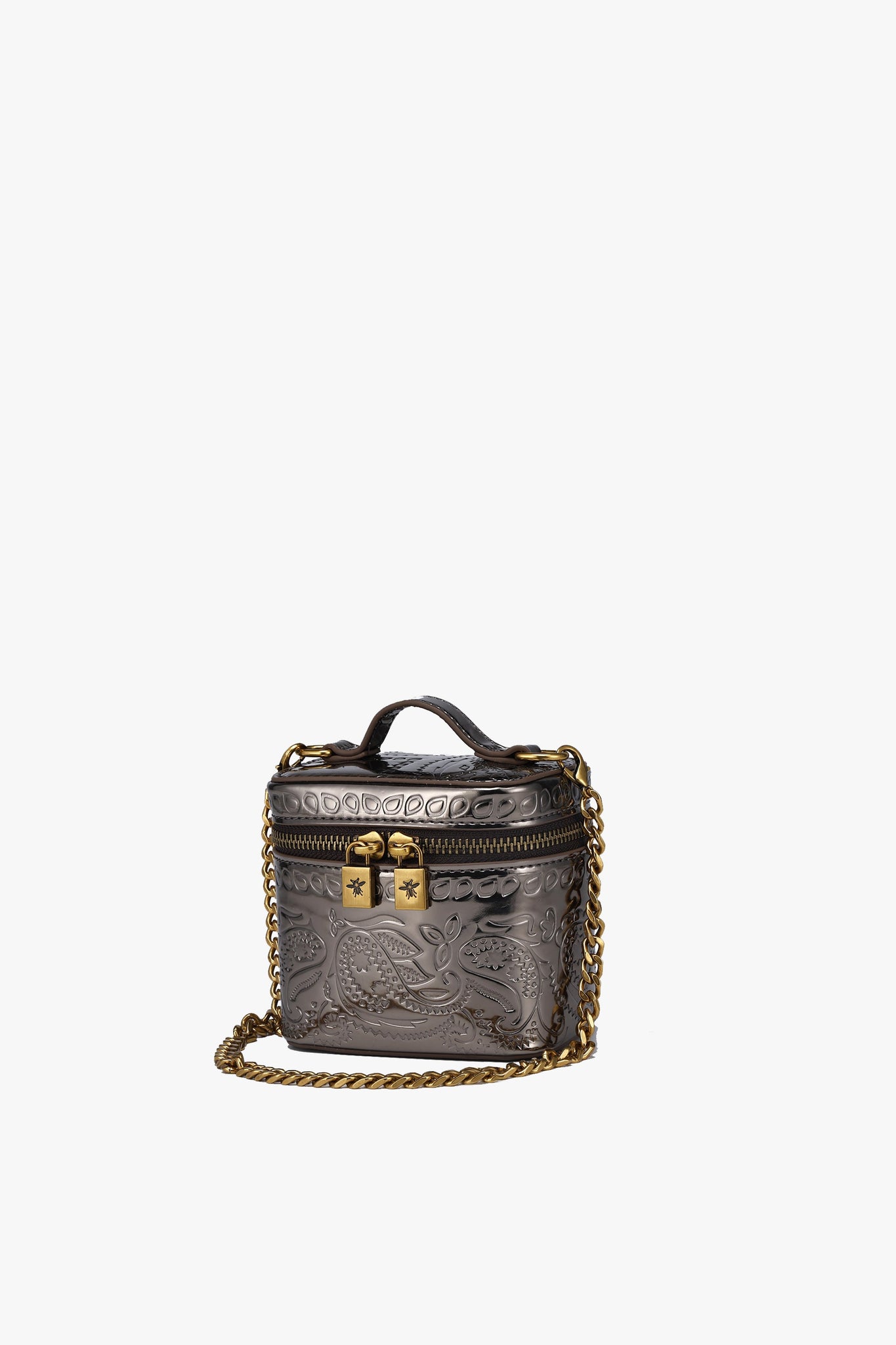 Le Vanity 100MM Metal Bronze Paisley