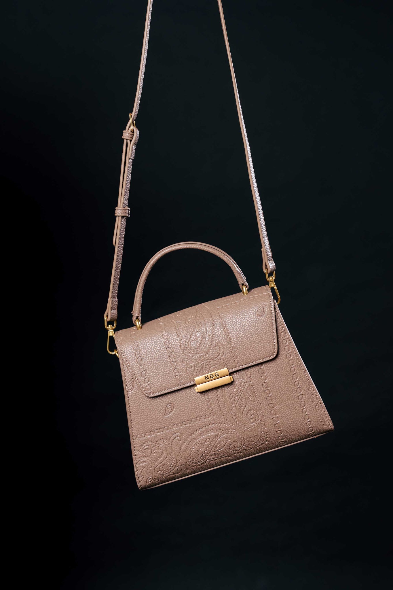 Julia Taupe Empreinte Paisley